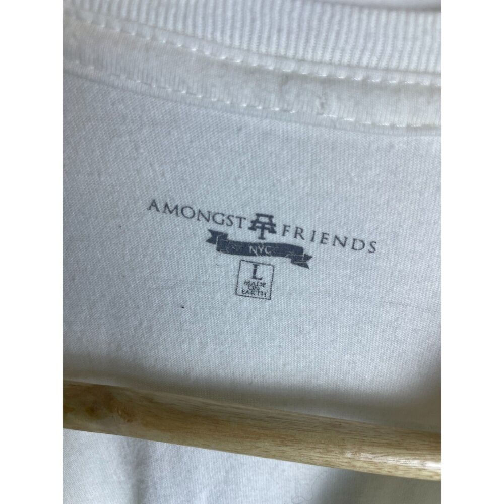 Amongst Friends NYC Graphic T-Shirt – White – Size L - Picture 3 of 3